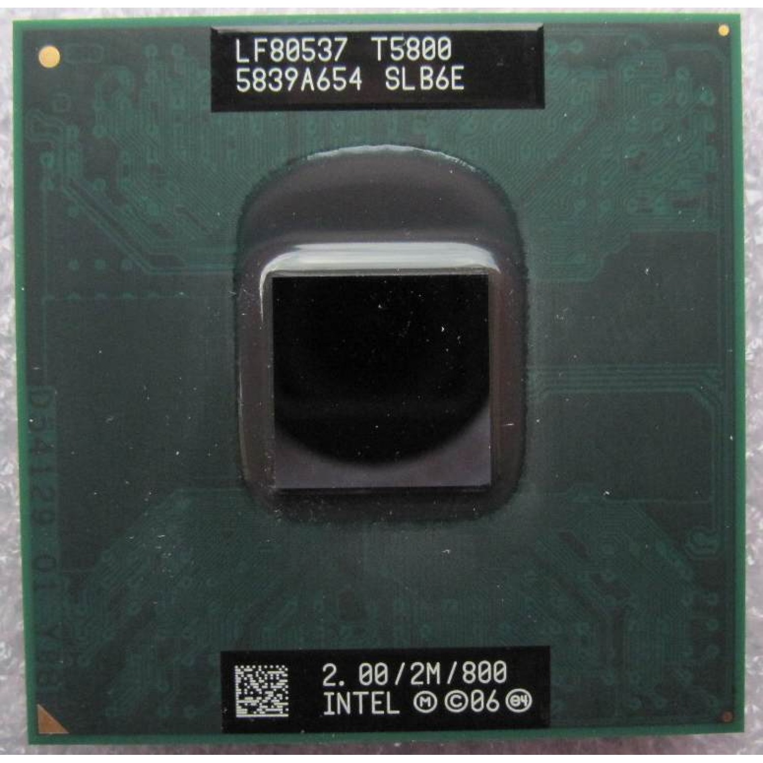 Procesor laptop Intel Core 2 Duo T5800 SLB6E 2Ghz